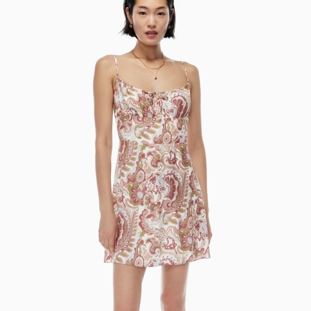 Aritzia WILFRED Bellow Mini Dress